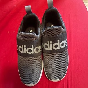 LIKE NEW- Black and grey boys Adidas sneakers. Size 3